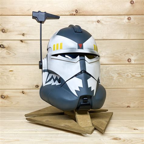 Commander Wolffe Clone Trooper Star Wars Helmet Cosplay Etsy