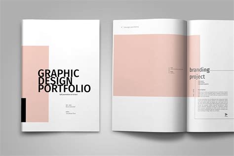 Graphic Design Portfolio Template By Tujuhbenua On Creativemarket