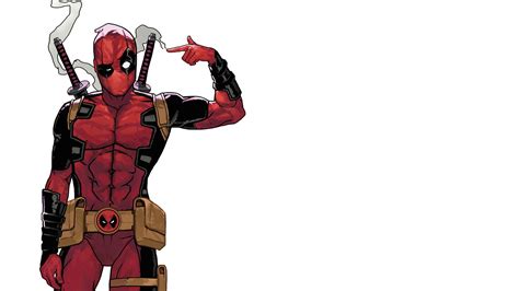 Wallpaper Illustration Cartoon Marvel Comics Deadpool