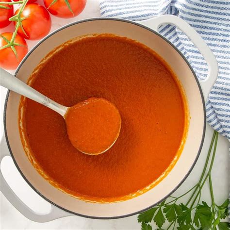 Easy Tomato Soup The Blond Cook