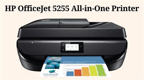 How To Complete Setup Of Hp Officejet 5255 All In One Printer Youtube