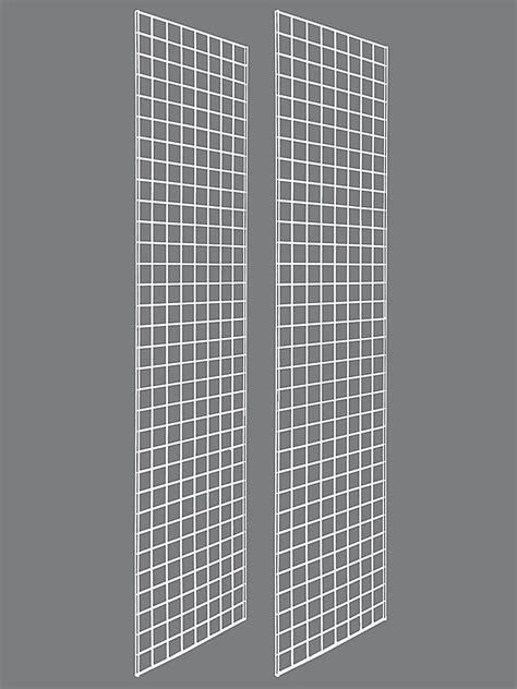 Gridwall Panels 2 X 8 White H 4280w Uline