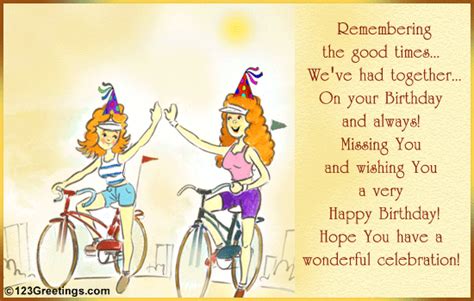 Remembering The Good Times Free For Best Friends Ecards Greeting