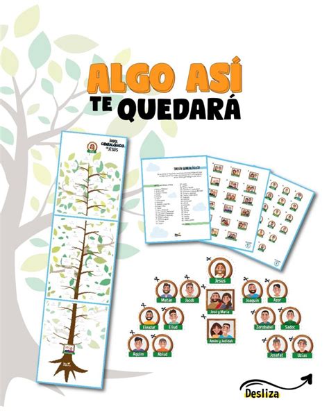 Árbol genealógico de Jesús para niños PDF Gratis Más Impulso