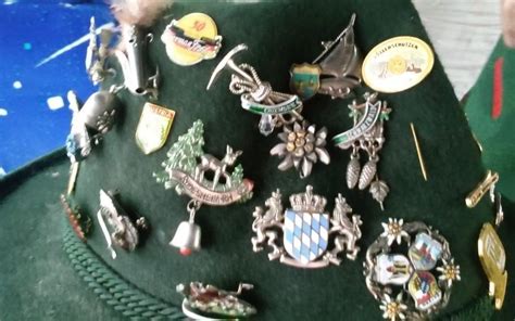 German Alpine Hat Pins History And Collecting