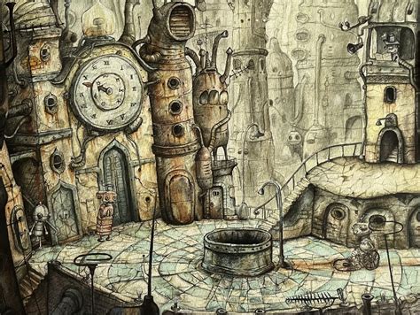 Artstation Cover Art Of Machinarium Game