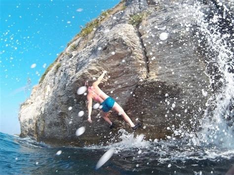 Shore Excursion Deep Water Solo And Cliff Jumping Tour Split Project