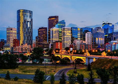 Calgary Skyline Wallpapers Top Free Calgary Skyline Backgrounds