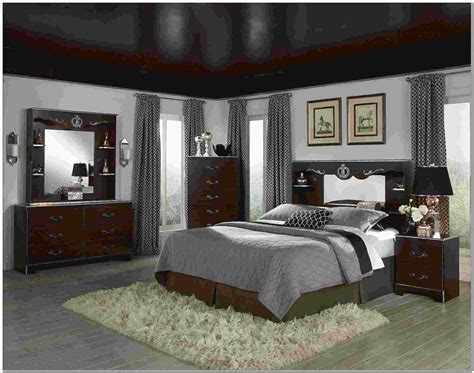 Traditional oak panel bed bedroom suite queen size from cheap queen size bedroom set , image source: Dark Grey Wood Bedroom Furniture | Wood bedroom, Wood ...