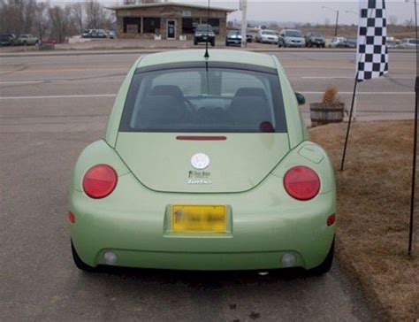 Example Of Cyber Green Paint On A 2003 Volkswagen Beetle Volkswagen