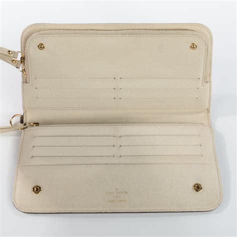 Louis Vuitton Monogram Insolite Wallet White 121401