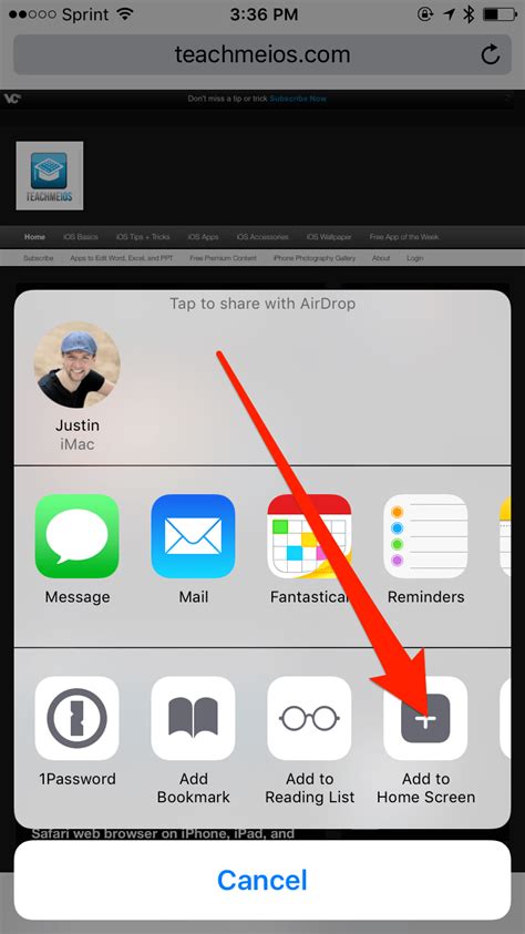 You'll see a new icon, which can be tapped to take you straight back to the site. How to add a Webpage Bookmark as an Icon on Home Screen of ...