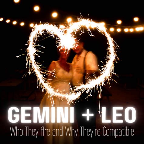 Leo And Gemini Compatibility Relationship