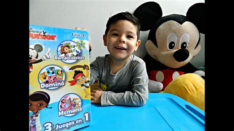 Juegos 3 En 1 De Disney Junior Mickey Princesita Sofia Doctora