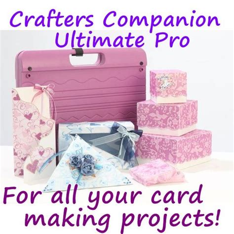 Crafting while caffeinated with lindsay adreon. Crafter's Companion -The Ultimate Pro - Card Making ...
