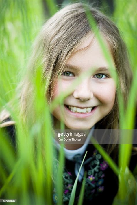 Young Preteen Girl Smiling High Res Stock Photo Getty Images
