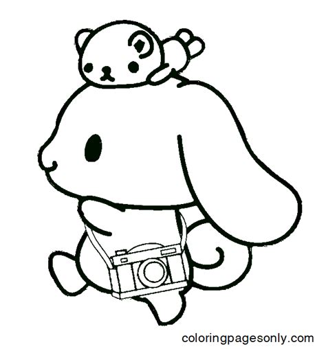 Free Printable Sanrio Coloring Pages