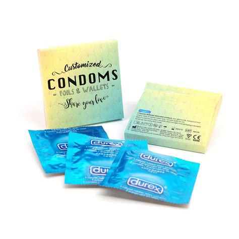 Personalized Condoms Printed Packaging Printsimple