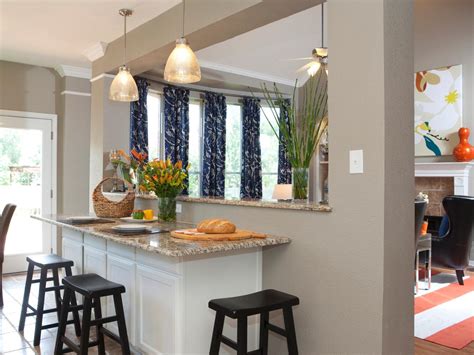 Amazing gallery of interior design and decorating ideas of kitchen pass through in living rooms, decks/patios, kitchens by elite interior designers. Photo Page | HGTV