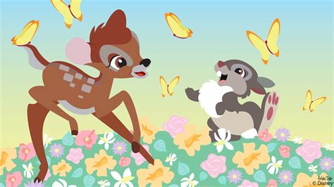 Disney Doodle Bambi Makes Butterfly Friends At Disneys Animal Kingdom