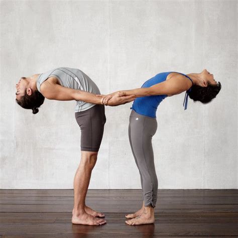 Now imagine what yoga poses for two people will do to the participants. 10 Ways to De-Stress in 10 Minutes | Partner yoga, Couples ...