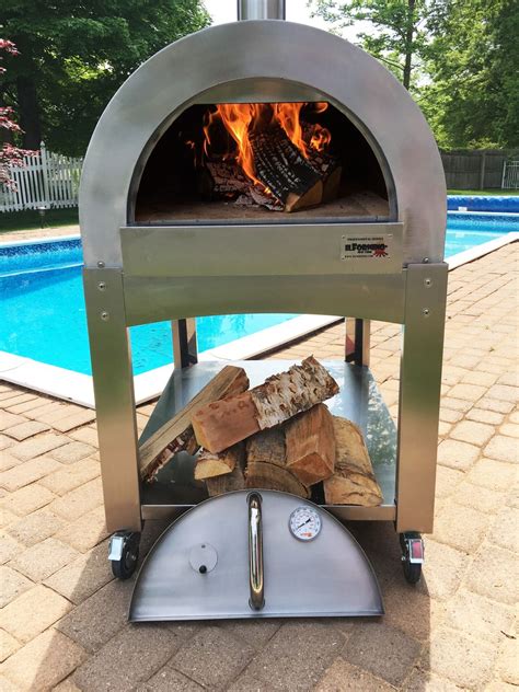 Ilfornino Professional Series Wood Burning Pizza Oven One Flat Cooking