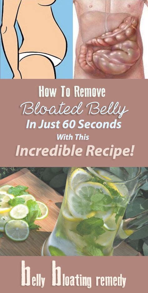 How To Get Rid Of Bloated Stomach In Just 60 Seconds With This
