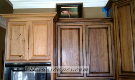 What's the best way to update my oak kitchen cabinets? 70+ Glazing Oak Cabinets before after - Kitchen Nook ...