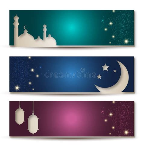 Ramadan Banners Stock Vector Illustration Of Arab Holiday 31766868