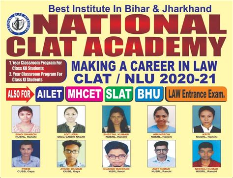 National Clat Academy Law Coaching In Ranchi