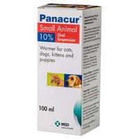 Do not give to cats. Panacur 10% 100ml Liquid for Cats and Dogs - From £22.06