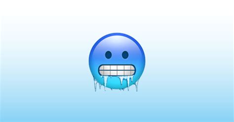 Cold Face Emoji 🥶