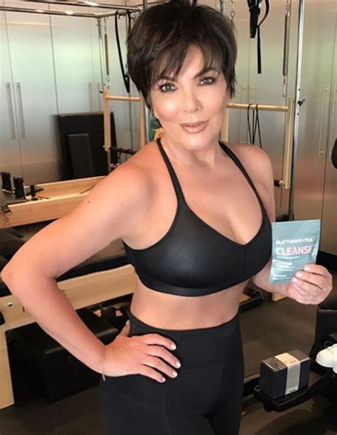 Kris Jenner displays her bulging cleavage in saucy bikini exposé at