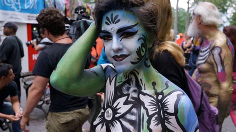 NYC Bodypainting Day 2016 Photo Slideshow Part 1 YouTube