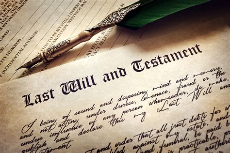 Your Last Will And Testament Securing And Storing Part I Prosperity