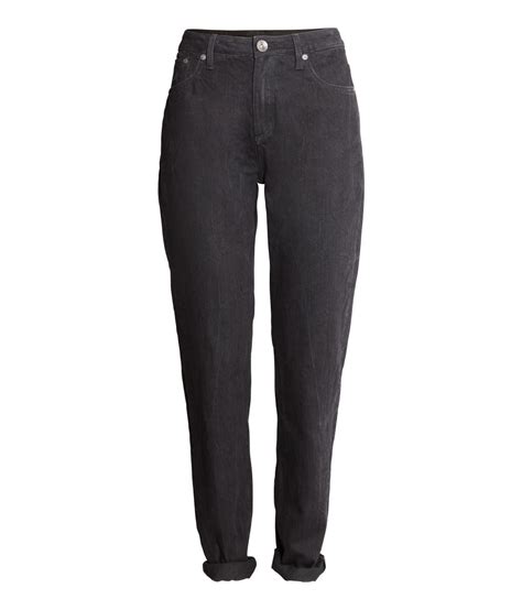 Free delivery and returns on ebay plus items for plus members. H&M Mom Jeans in Black - Lyst