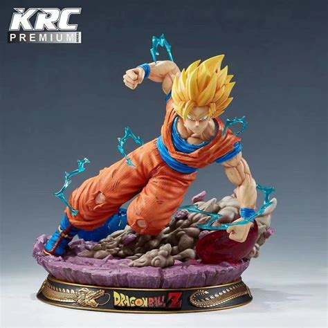 In Stock Krc Studio Dragon Ball Z Goku Super Saiyan Resin Statue