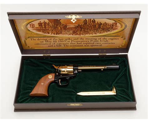 Colt Frontier Scout Golden Spike Commemorative 1869 1969 Revolver