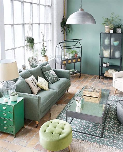 Du Vert Pour Une Déco Nature Dans Le Salon My Blog Deco Living Room
