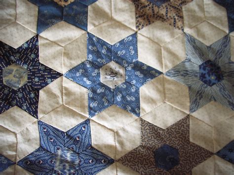 Stars With Hexagon Centers Quilt Blocks Old Quilts Quilts