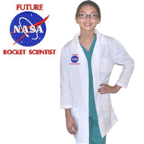 Kids Rocket Scientist Costume With Lab Coat Kids Scrubs And Childrens