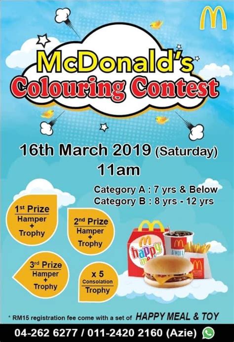 Find custom and popular happy meal toys toys and collectibles at alibaba.com. 16 Mar 2019: McDonald's Colouring Contest | Coloring ...