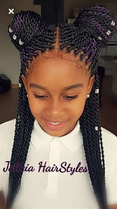 See how stars like storm reid and skai jackson style their hair 14 super cute and easy hairstyles for black girls. Little Black girls' 40+ Braided Hairstyles | New Natural ...