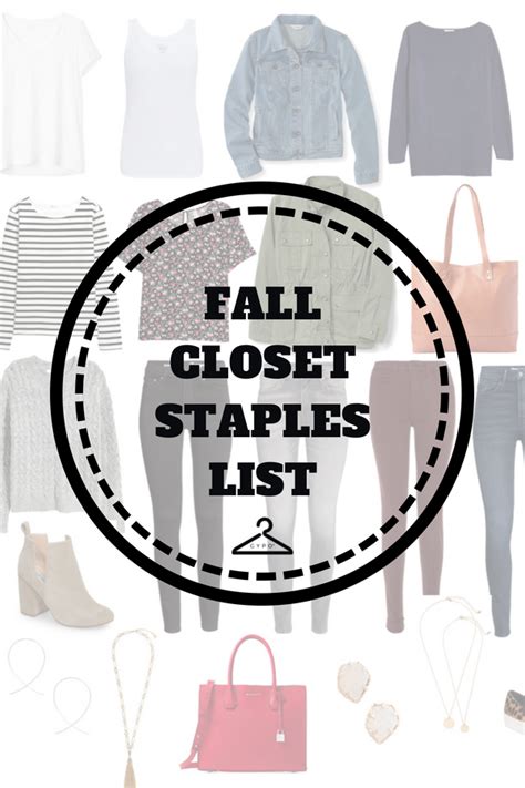 All The Closet Staples For Fall You Need Get Your Pretty On