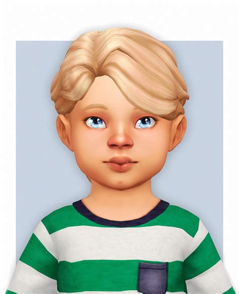 Sims 4 Male Toddler Hair Cc