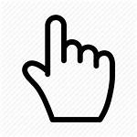 Cursor Hand Finger Pointer Icon Point Icons