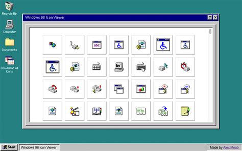 Windows 98 Icons Are Great · Alex Meub Windows 98 Windows Icon