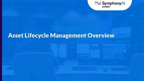Asset Lifecycle Management Overview Youtube