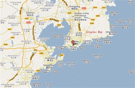 Qingdao Map