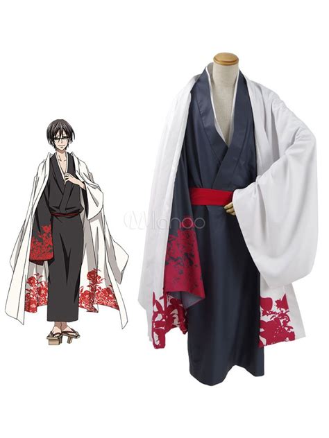 The kimono is the most popular of the traditional clothes here, but there are other garments too which are worth a mention. Anime Samurai Men's Kimono Cosplay Costume | Japanese ...